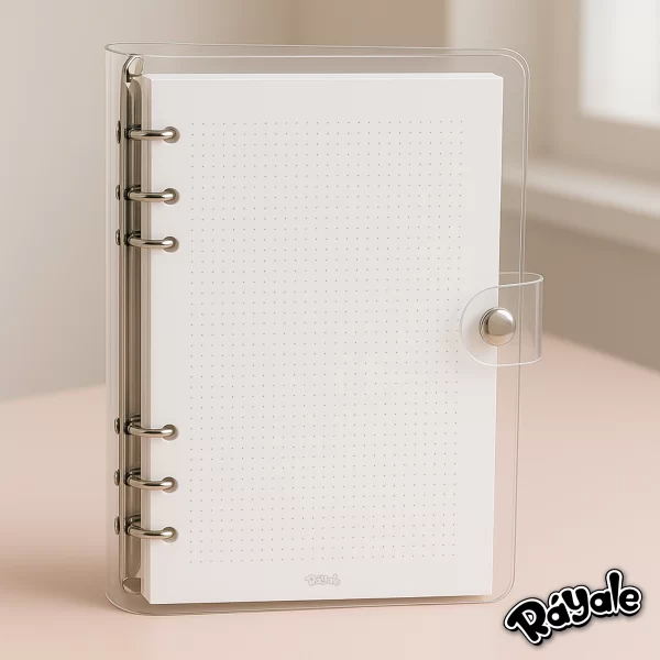 Carpeta A5 Gruesa Con Broche + 100 Hojas Con Margen 150gr