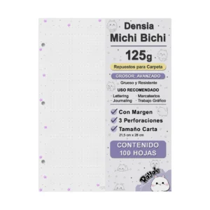 100 Hojas Michi Bichi 125g Carta