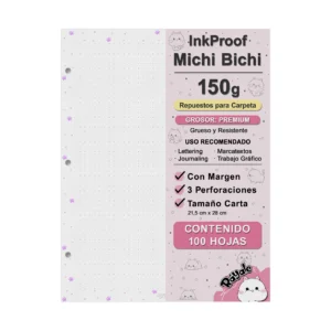 100 Hojas Michi Bichi 150g Carta